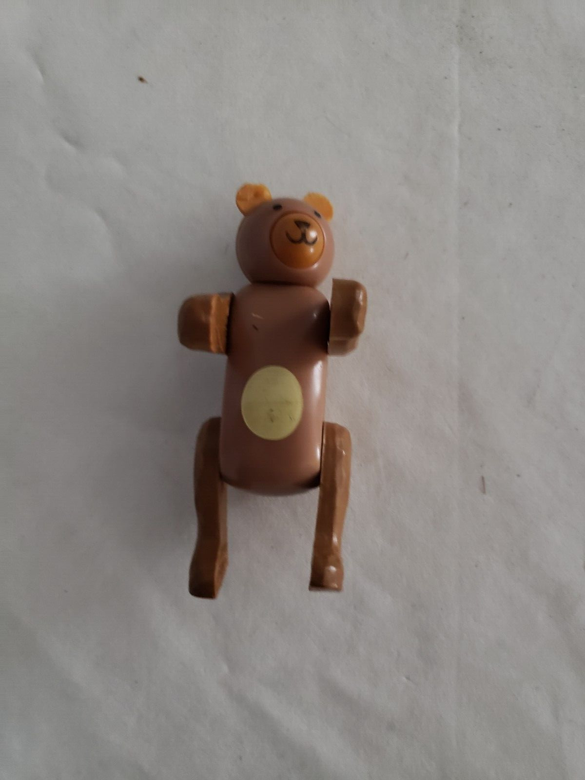 Vintage Fisher Price Little People Brown Circus Bear For Train Set 991