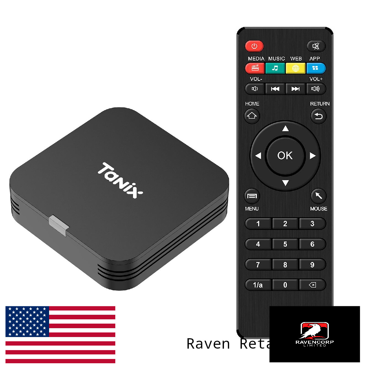 Android TV Box 10.0, 2GB RAM 16GB ROM, H313 Quad-Core, 4K Smart Media Player