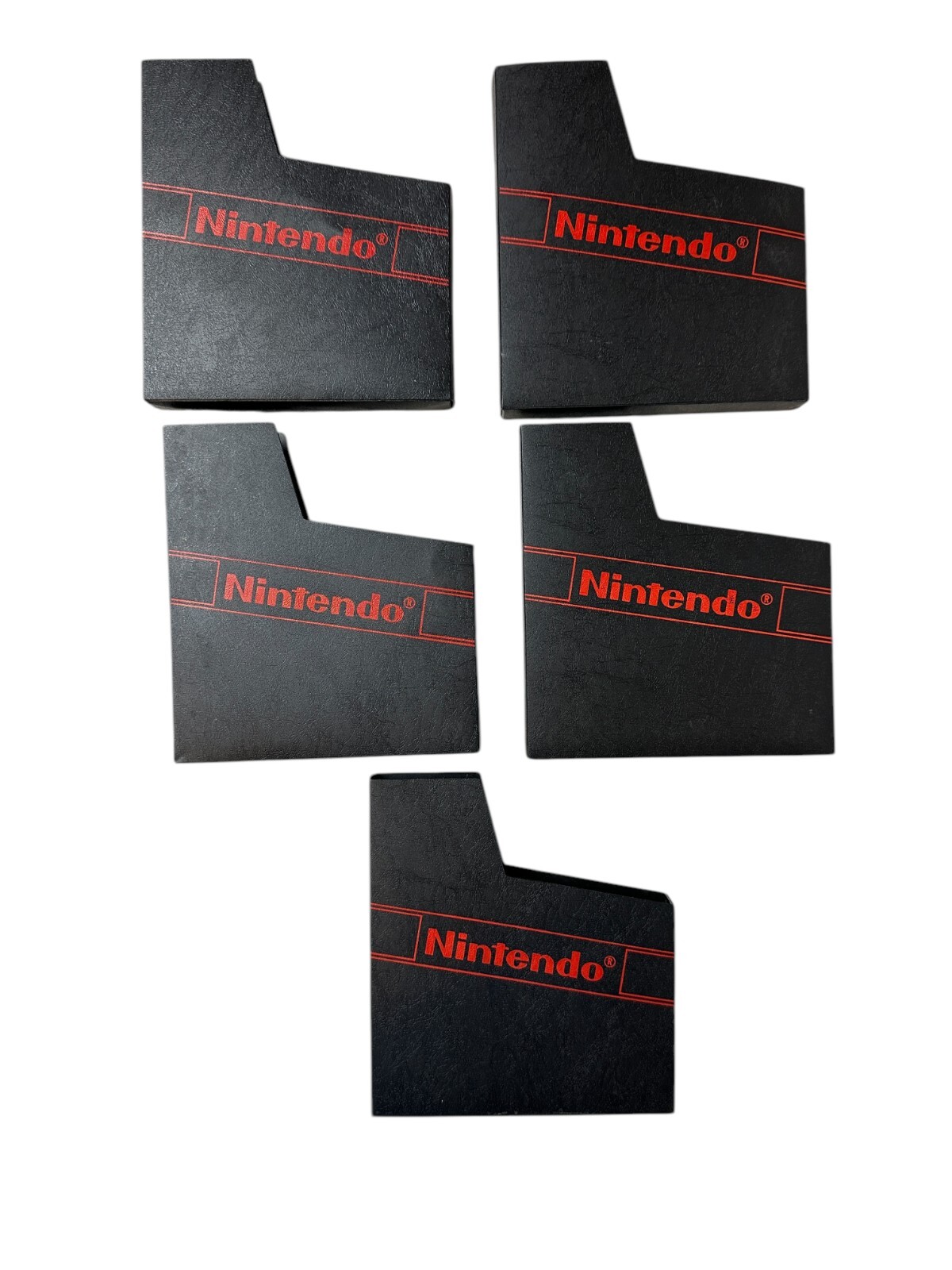 Nintendo NES Black Red Logo Video Game Dust Cover Genuine OEM Authentic Officia