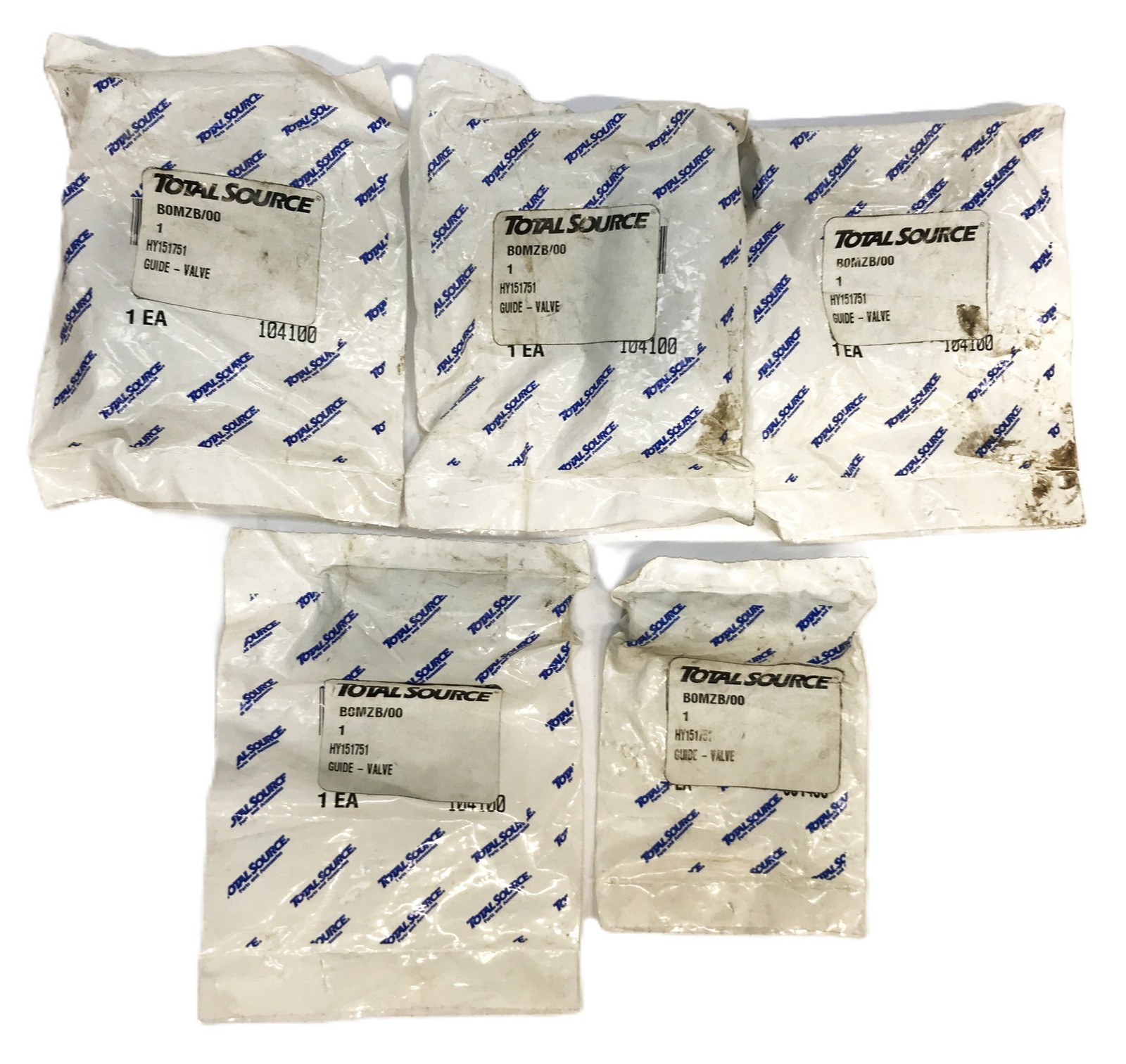 Total Source Forklift Hyster Guide Valve HY151751 [Lot of 5] NOS