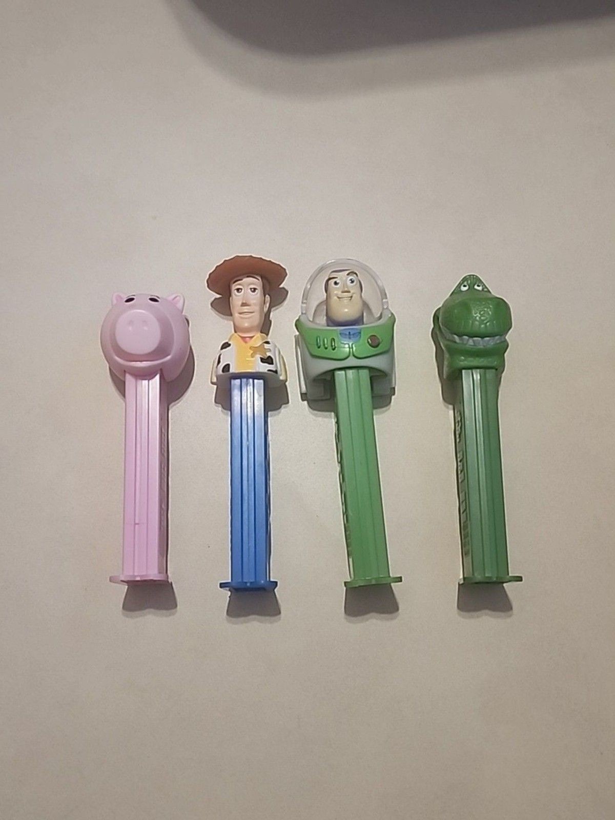 Pez Dispenser Lot Of 4 Toy Story Buzz Lightyear Woody