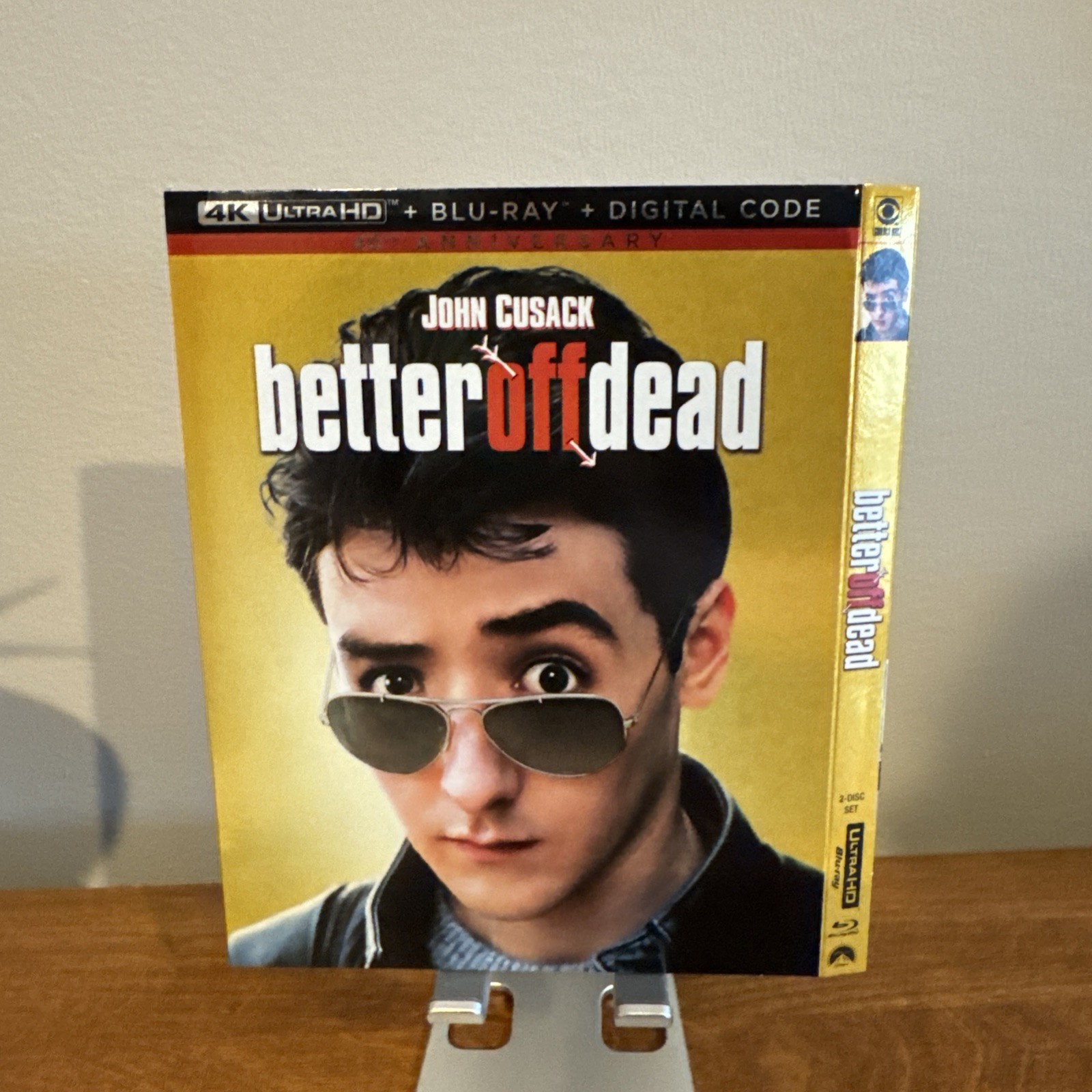 UHD SLIPCOVER ONLY - Fits: Better Off Dead  Ultra HD 4K Blu-ray - SLIPCOVER ONLY
