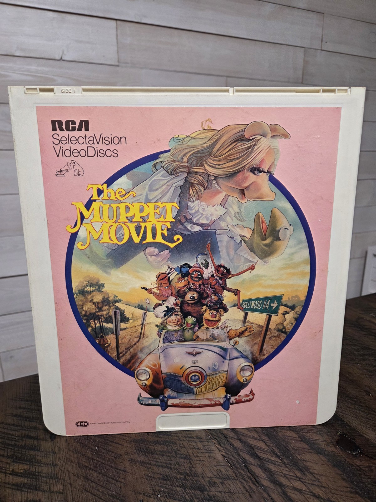 The Muppet Movie (1979) Vintage CED RCA SelectaVision, VG