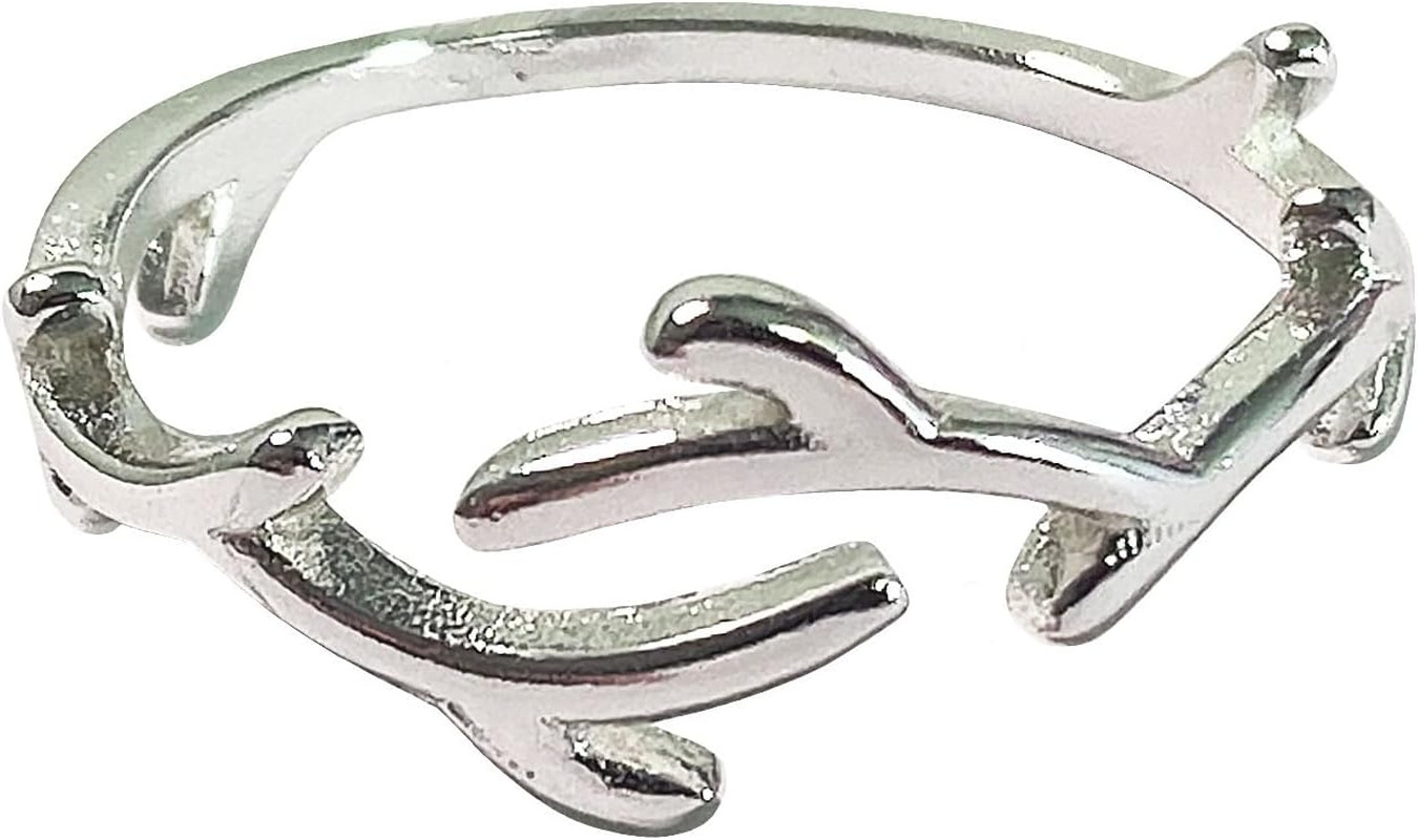 Handmade 925 Sterling Silver Ring Adjustable Stacking Ring Vintage Statement Rin