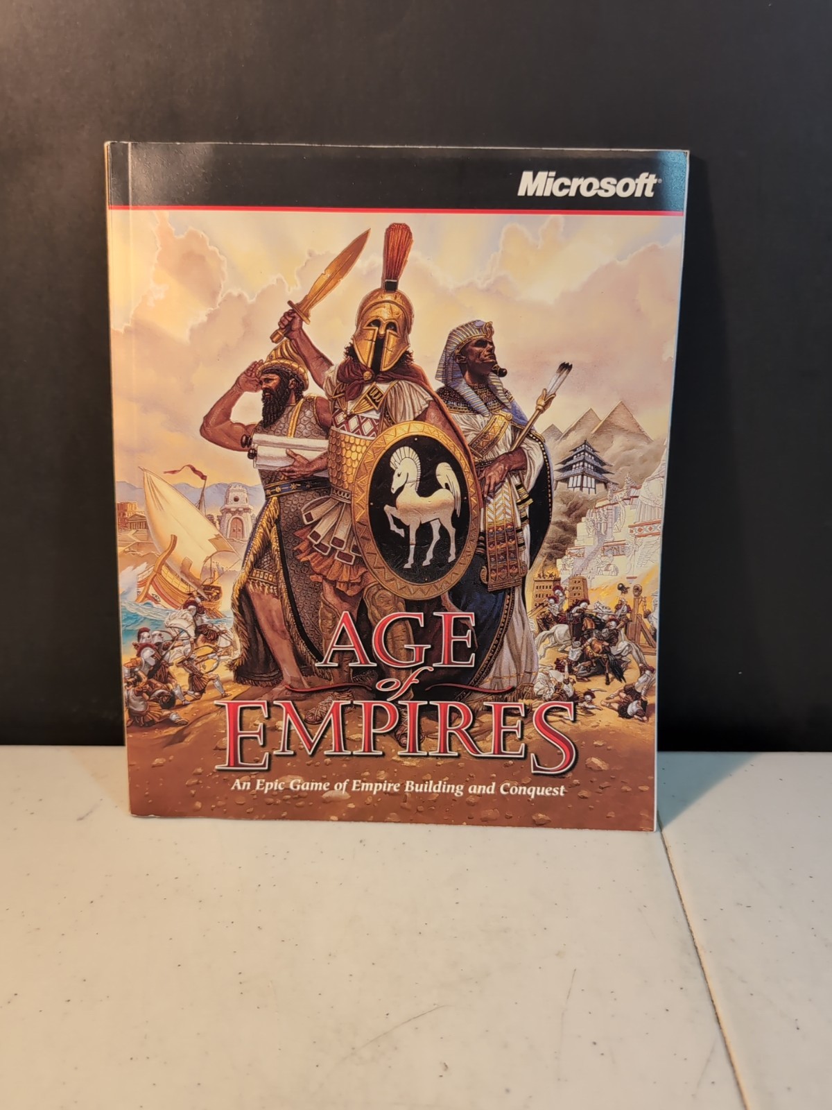 AGE OF EMPIRES, 1997 Microsoft Strategy Guide. Book Only