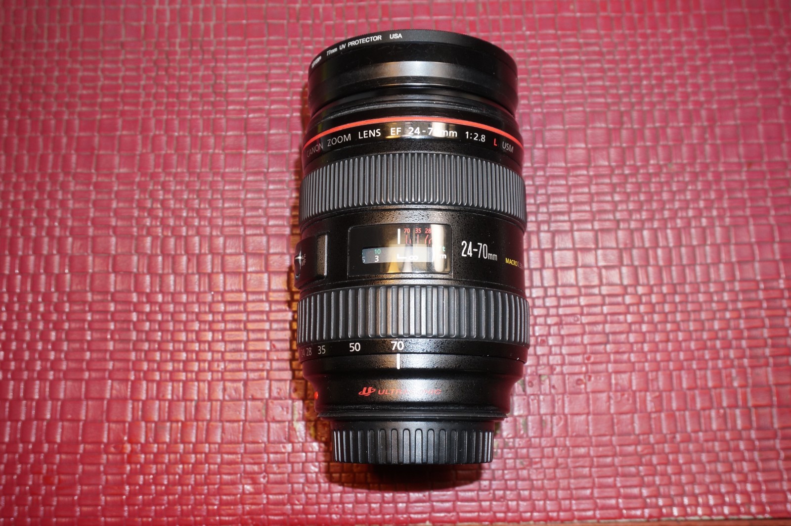Repair of Canon EF  24-70mm 2.8 L lens causing "Err 01" message on camera.