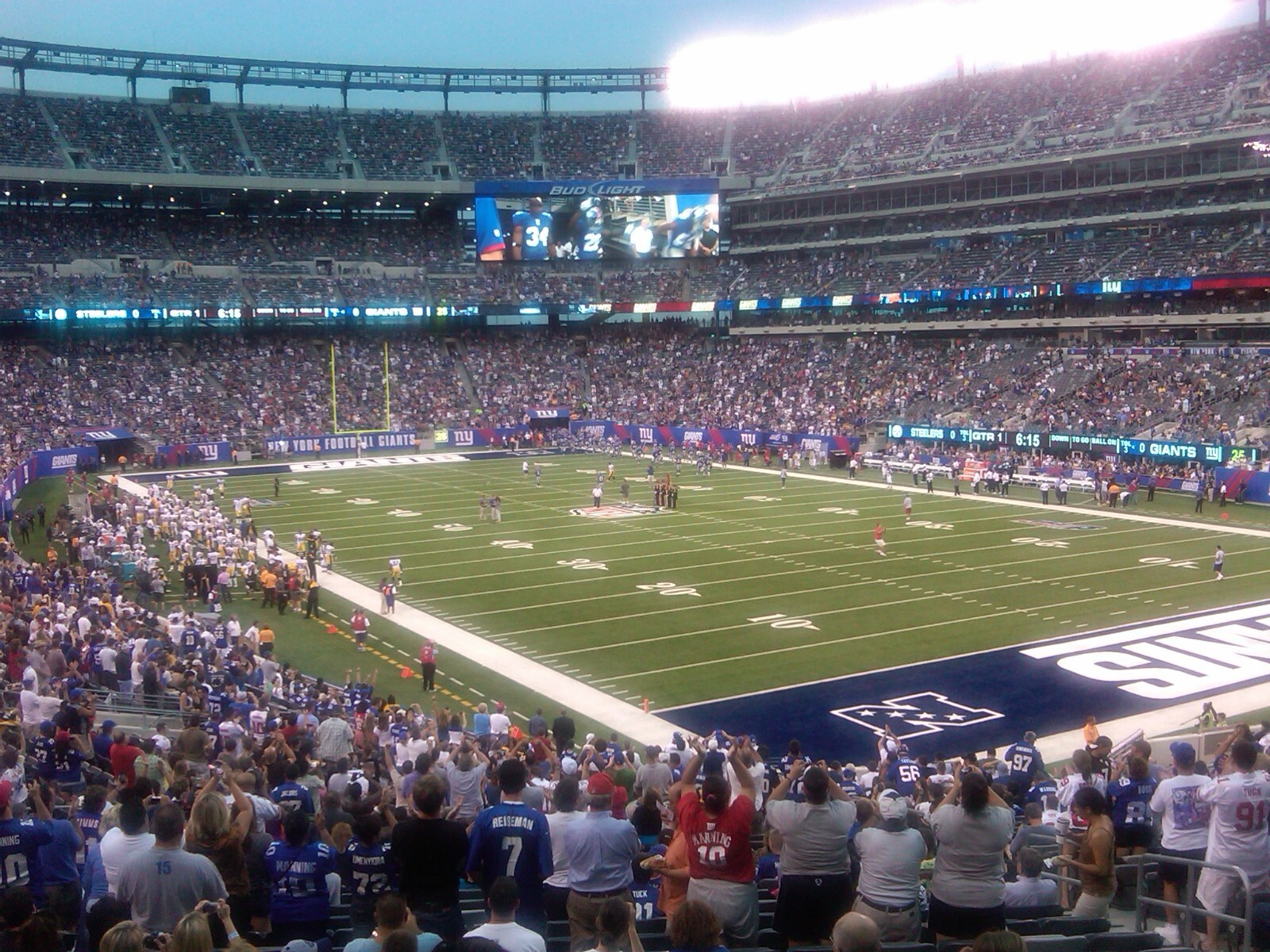 4 New York Giants PSLs w Parking Pass Sect 131 Covered Lower Level MetLife NY NJ