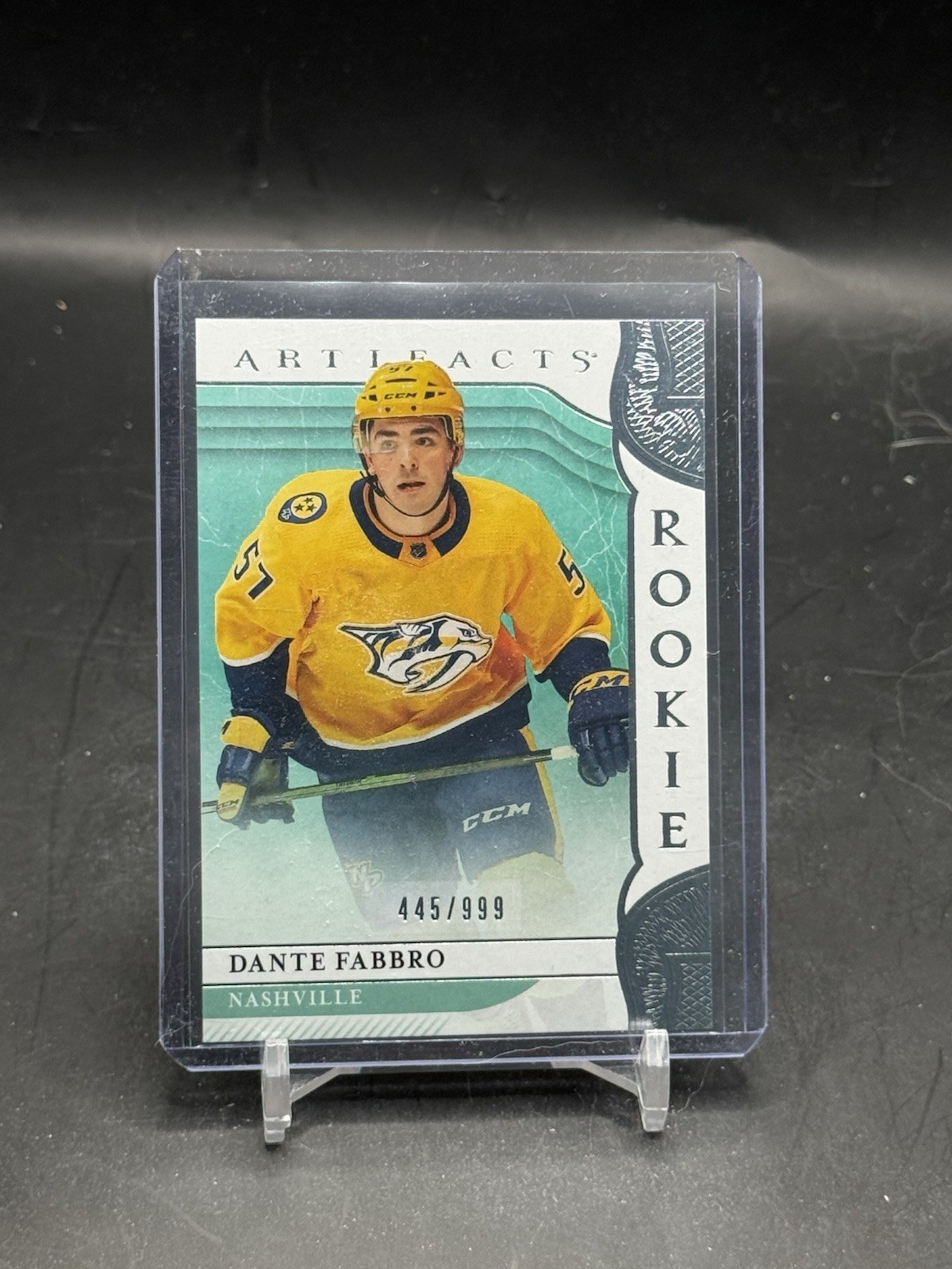 2019-20 Upper Deck Artifacts Rookies /999 Dante Fabbro #166 Rookie