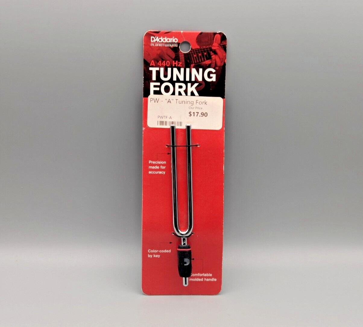 D'Addario Planet Waves Tuning Fork Key Precision A 440 Hz BRAND NEW
