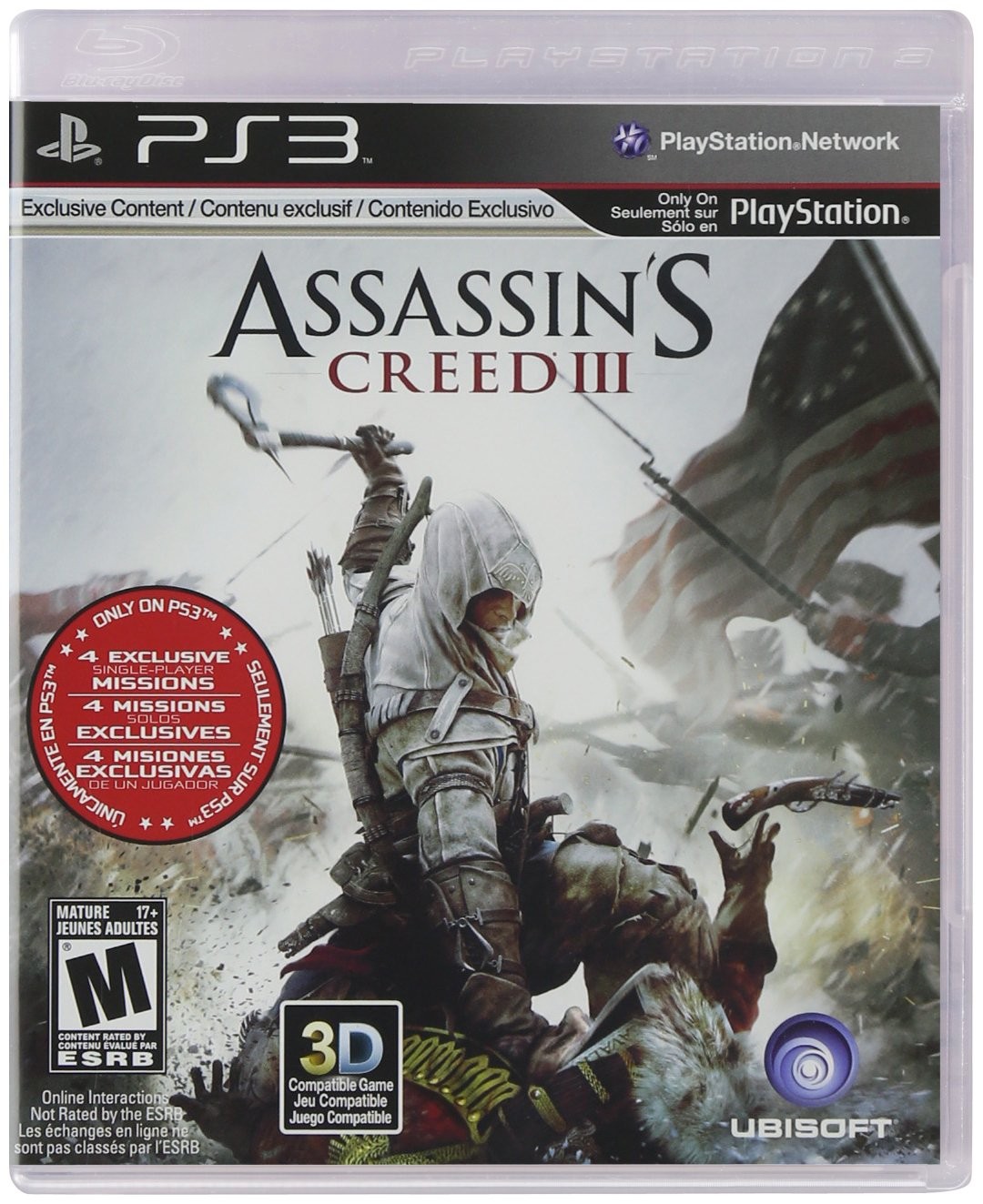 Assassin's Creed III PlayStation 3 Standard (Sony Playstation 3)