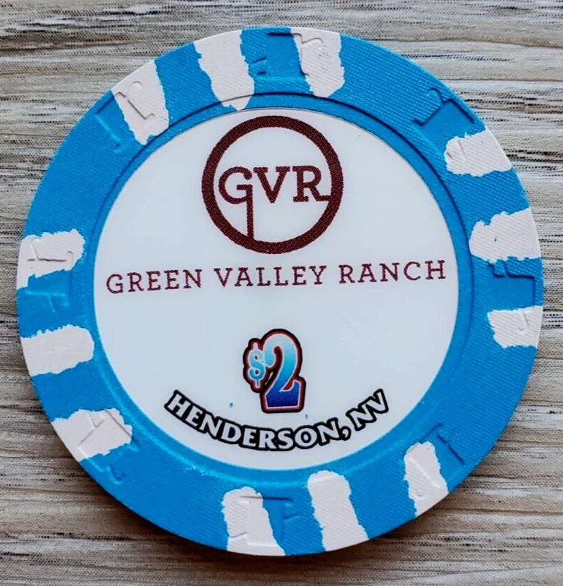 $2 Henderson Green Valley Ranch Casino Drop Chip