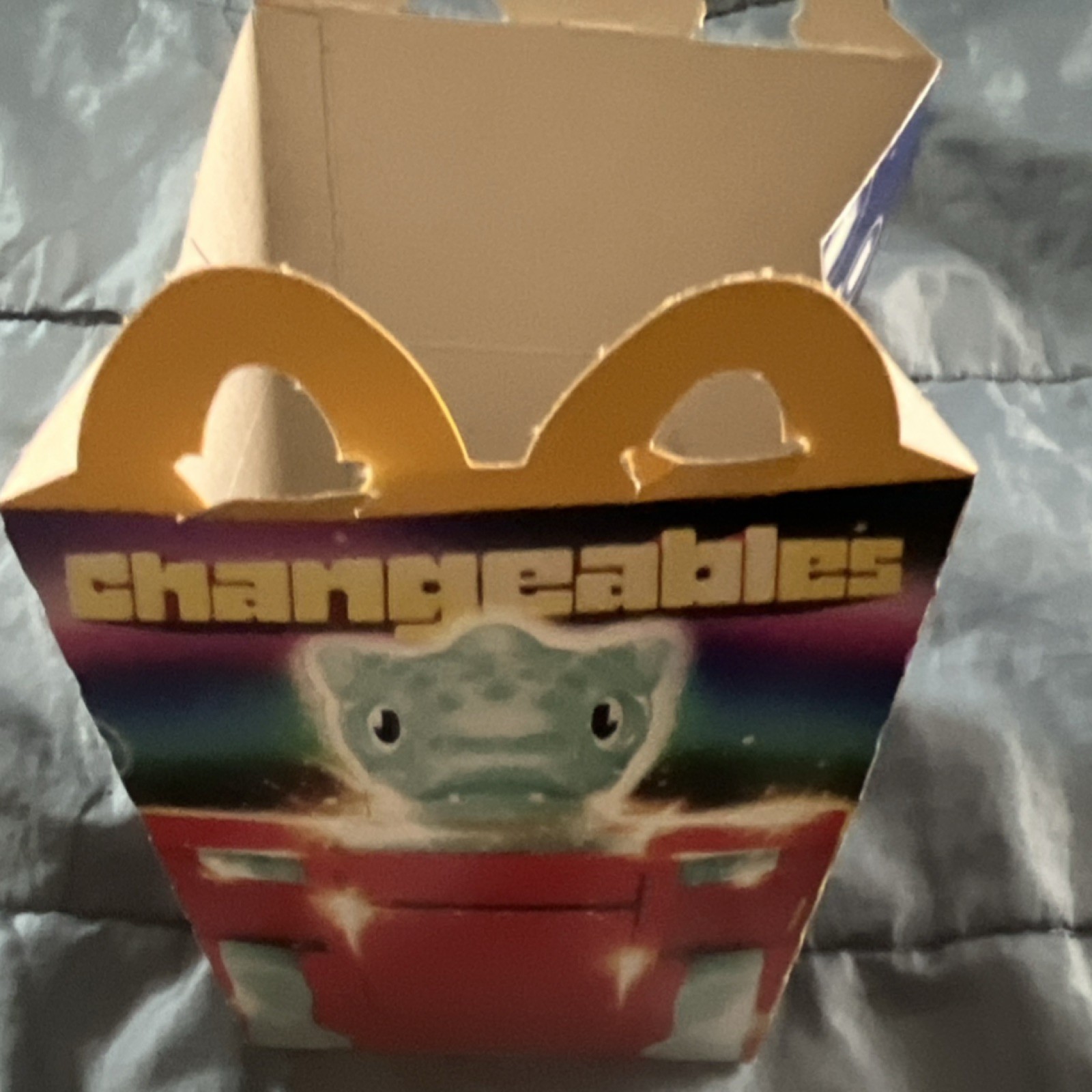 McDonald's Changeables Happy Meal Box Fast Food Premium Packaging 2023