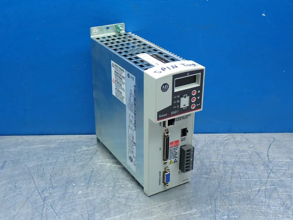 ALLEN BRADLEY KINETIX 350 SINGLE-AXIS SERVO DRIVE 2097-V34PR3-LM