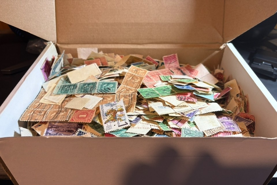 Vintage Worldwide Stamp Collection - Thousands of Stamps 1800's - 1900's - READ!