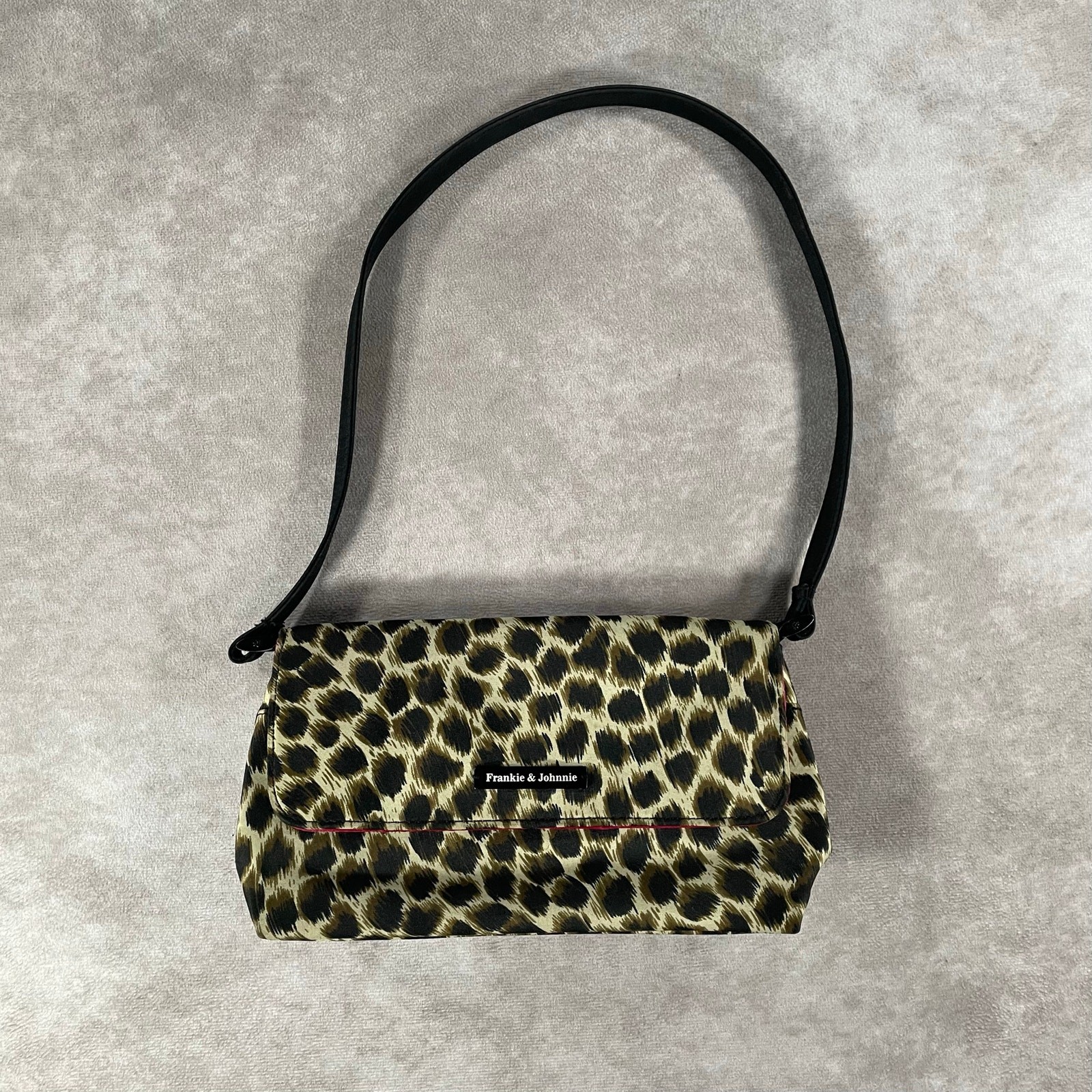 Y2K Style Frankie & Johnnie Leopard Print Women’s Purse Bag