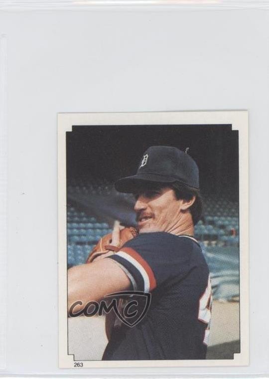 1984 Topps Album Stickers Jack Morris #263 HOF 0a1
