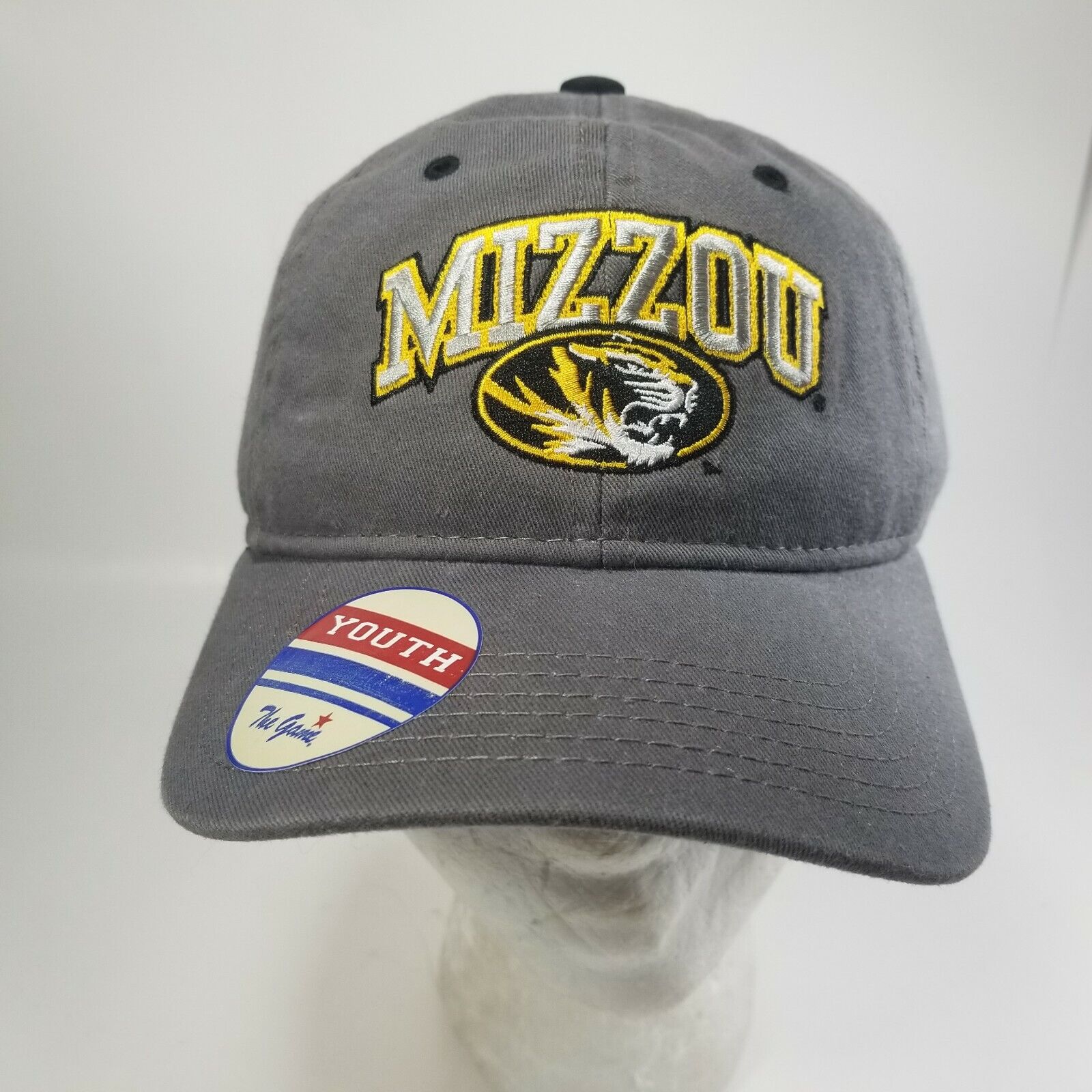 University of Missouri Mizzou Tigers The Game Cap Hat Adjustable Youth Size