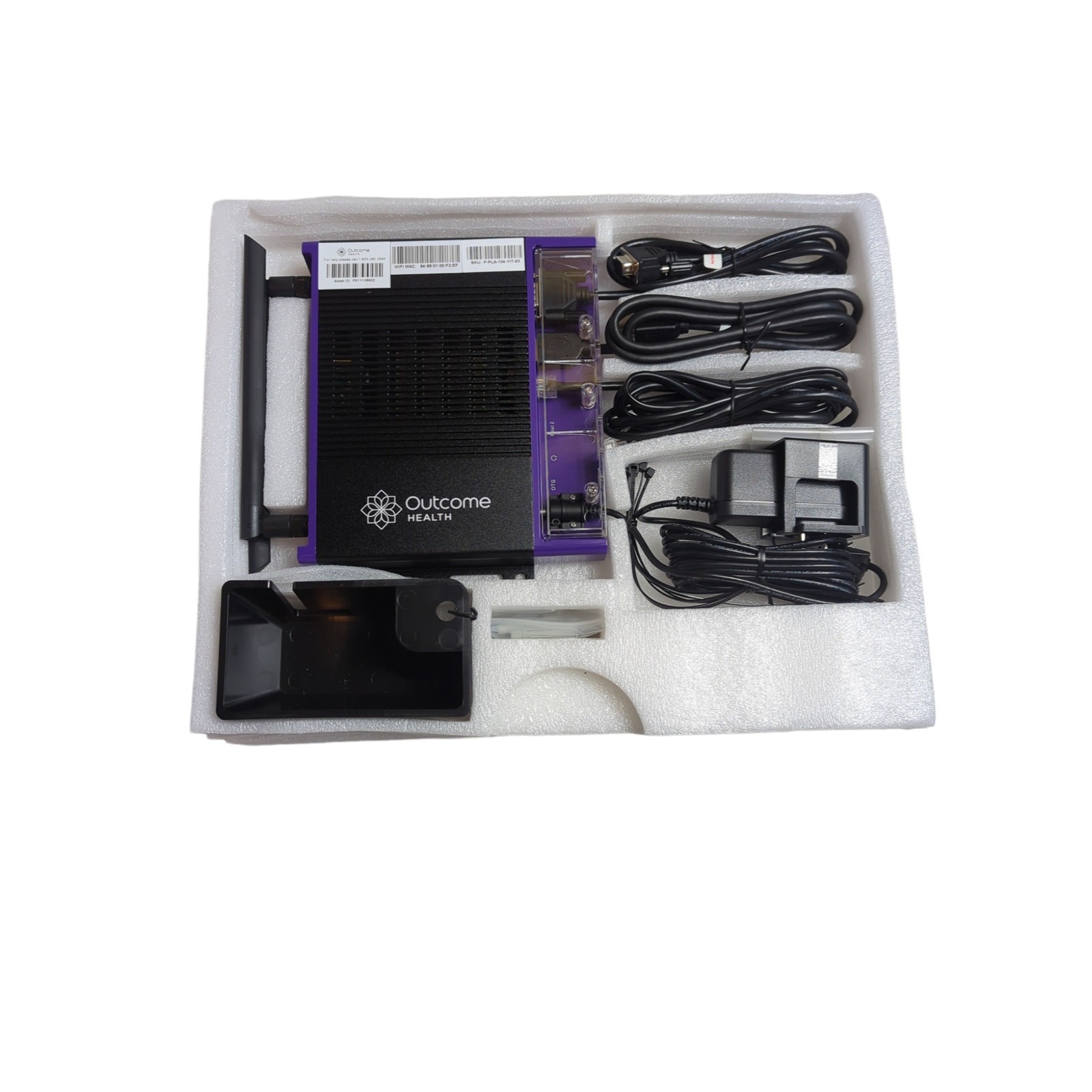OUTCOME HEALTH PPLAYIT P-PLA-104-YIT-03 PURPLE MEDIA PLAYER NEW, OPEN BOX