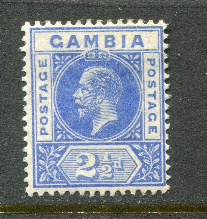 Gambia #74 George V 2 1/2 P. [Mint Hinged]