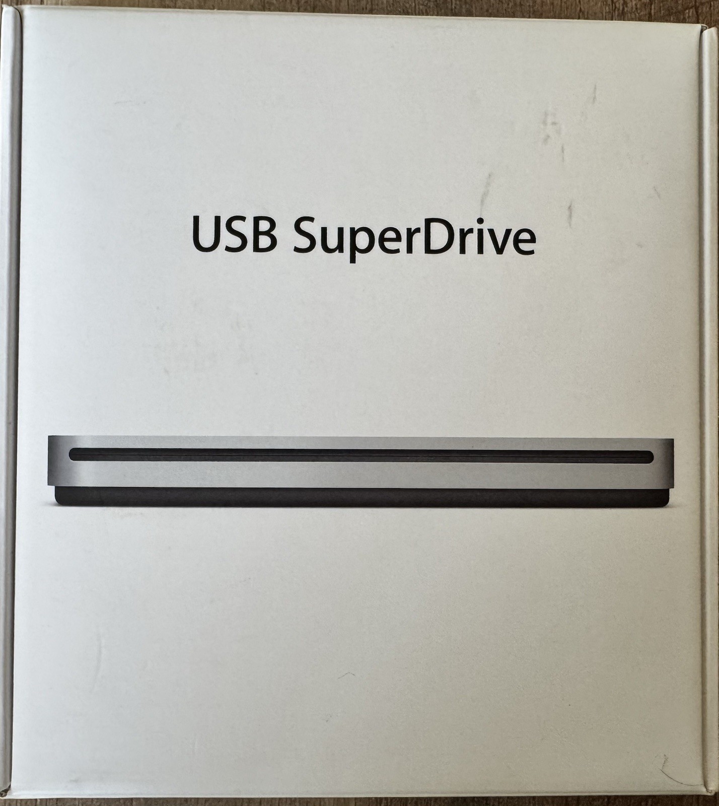 Apple USB SuperDrive External Optical Drive CD/DVD Burner - MD564ZM/A - Open Box