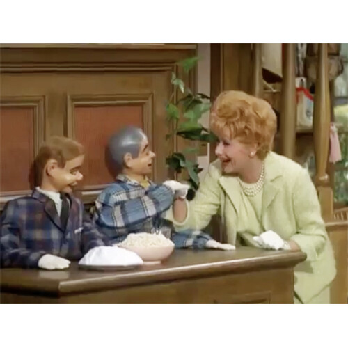 16mm Jerry Mahoney & Knucklehead on THE LUCY SHOW (1966)