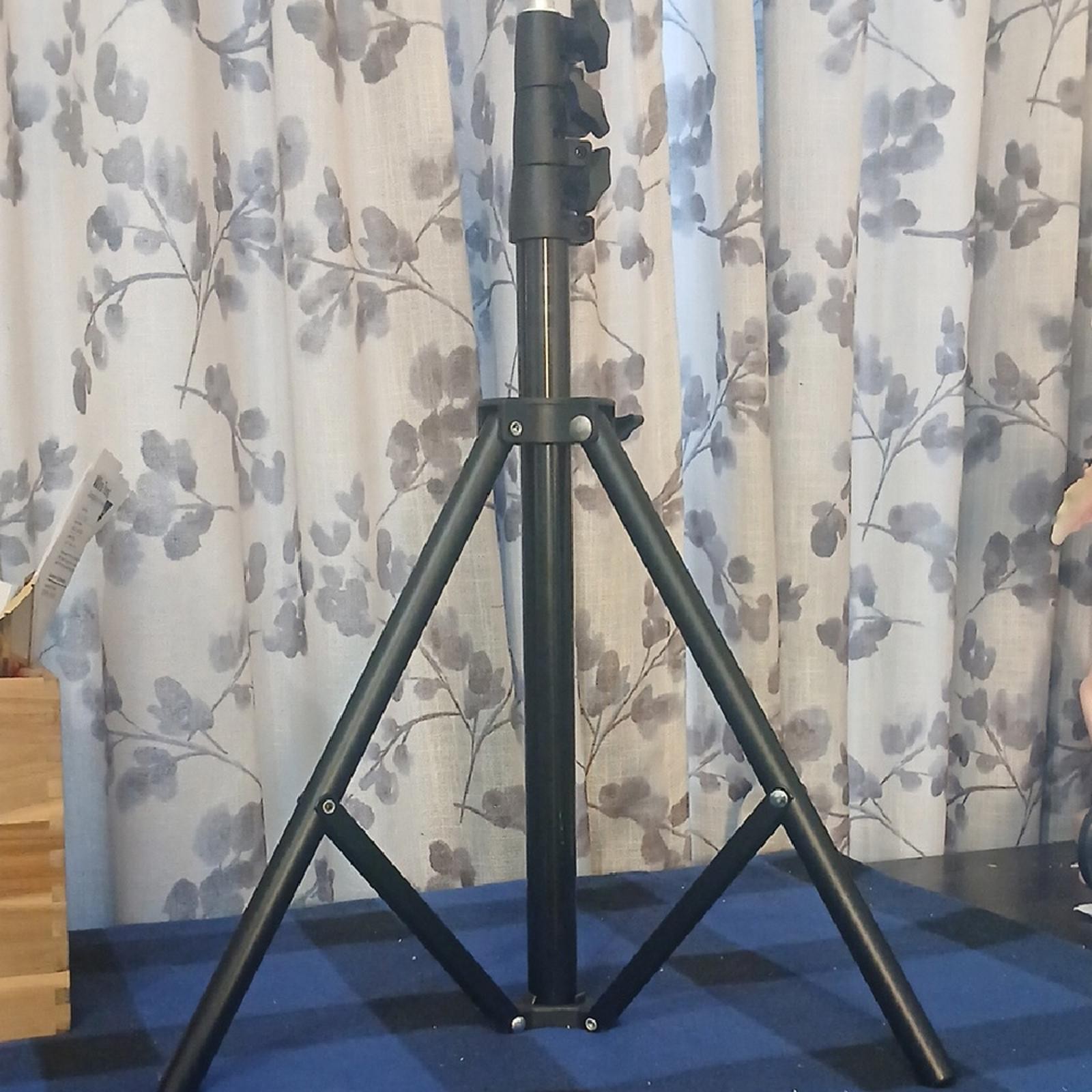 Sleek Black Tripod for Cameras