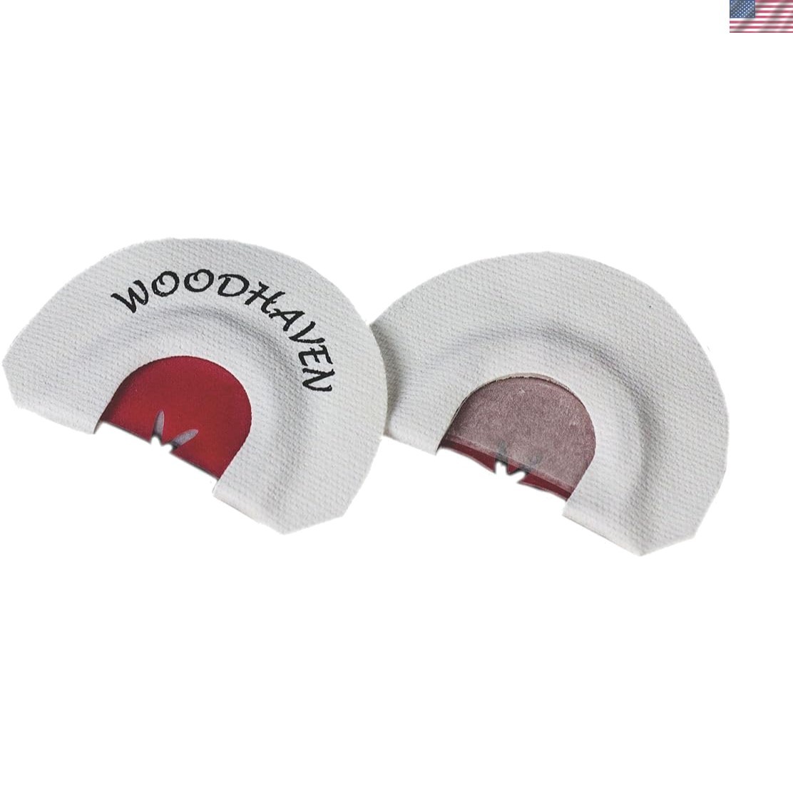 Portable Turkey Diaphragm Call - Produces Sharp Cutts and Cackles - 4.5x3 Inch