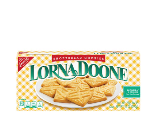 Lorna Doone Shortbread Cookies, 10 Snack Packs (4 Cookies Per Pack)