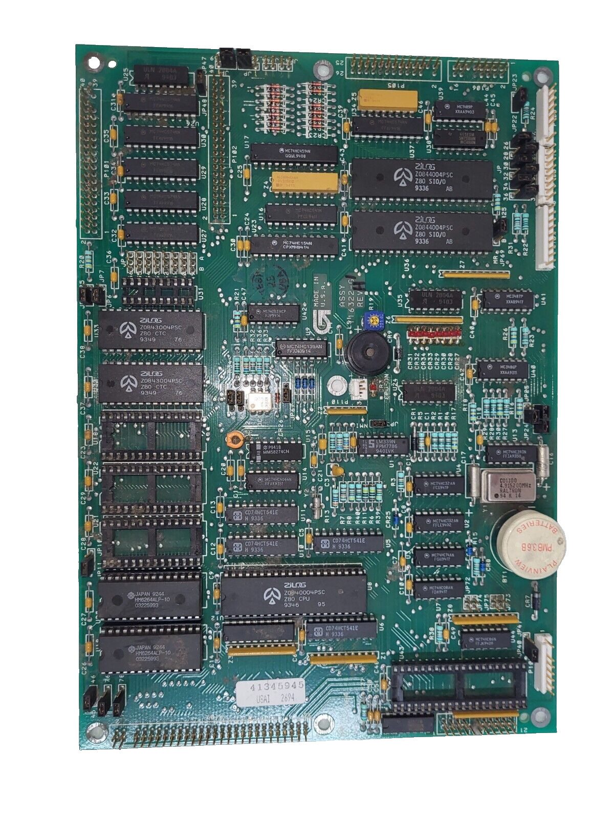 Veeder-Root/Gilbarco T16322-G1 (T12G) LOGIC BOARD FOR Transac T12G