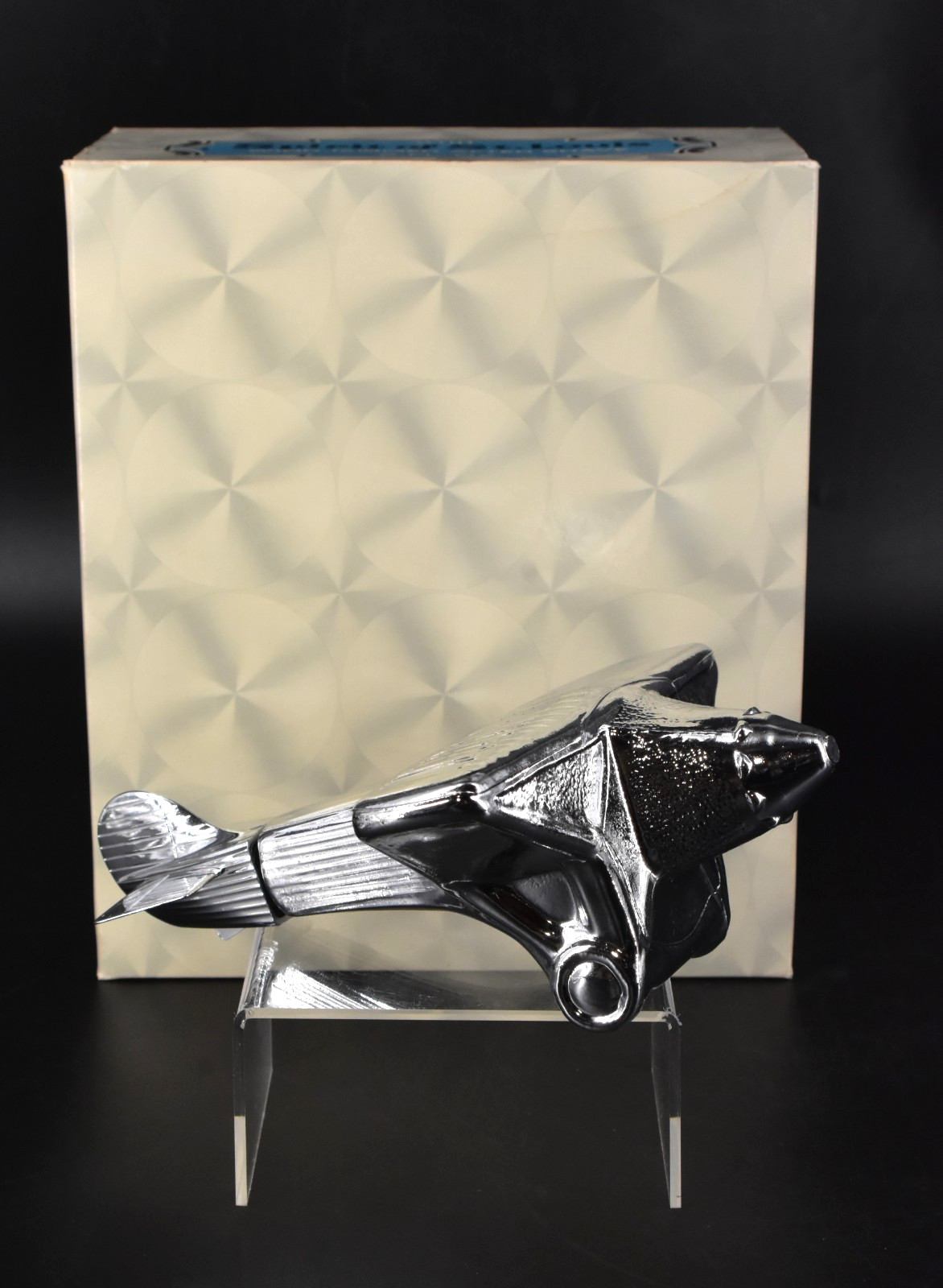 Vintage Avon Spirit of St. Louis EMPTY Windjammer 6oz Cologne Bottle w/Box