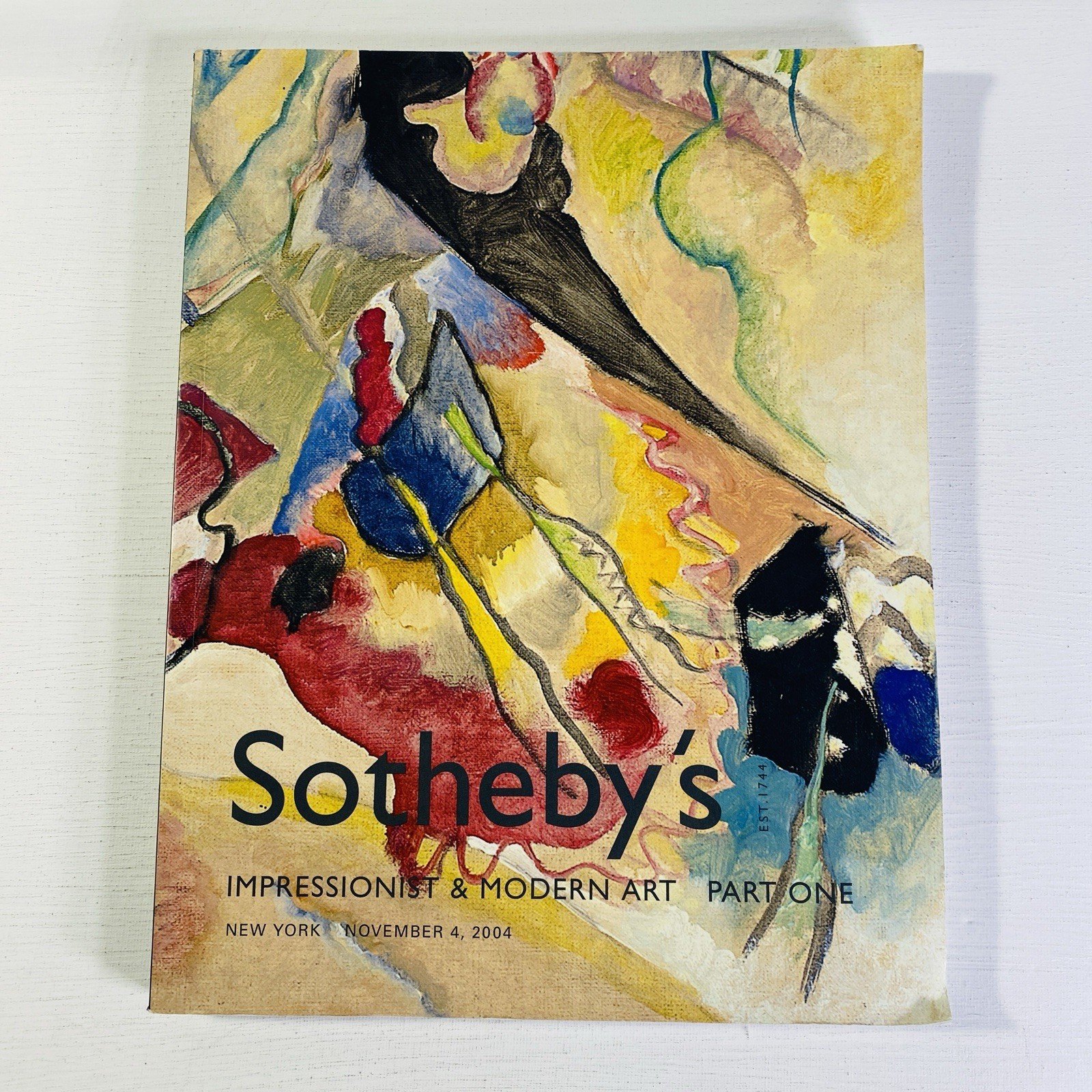 Sotheby's London Impressionist and Modern Art (Part One) Catalog - 11.4.2004