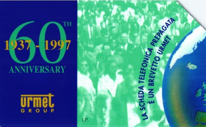 G 652 C&C 2704 Used Telephone Card Anniversary Urmet