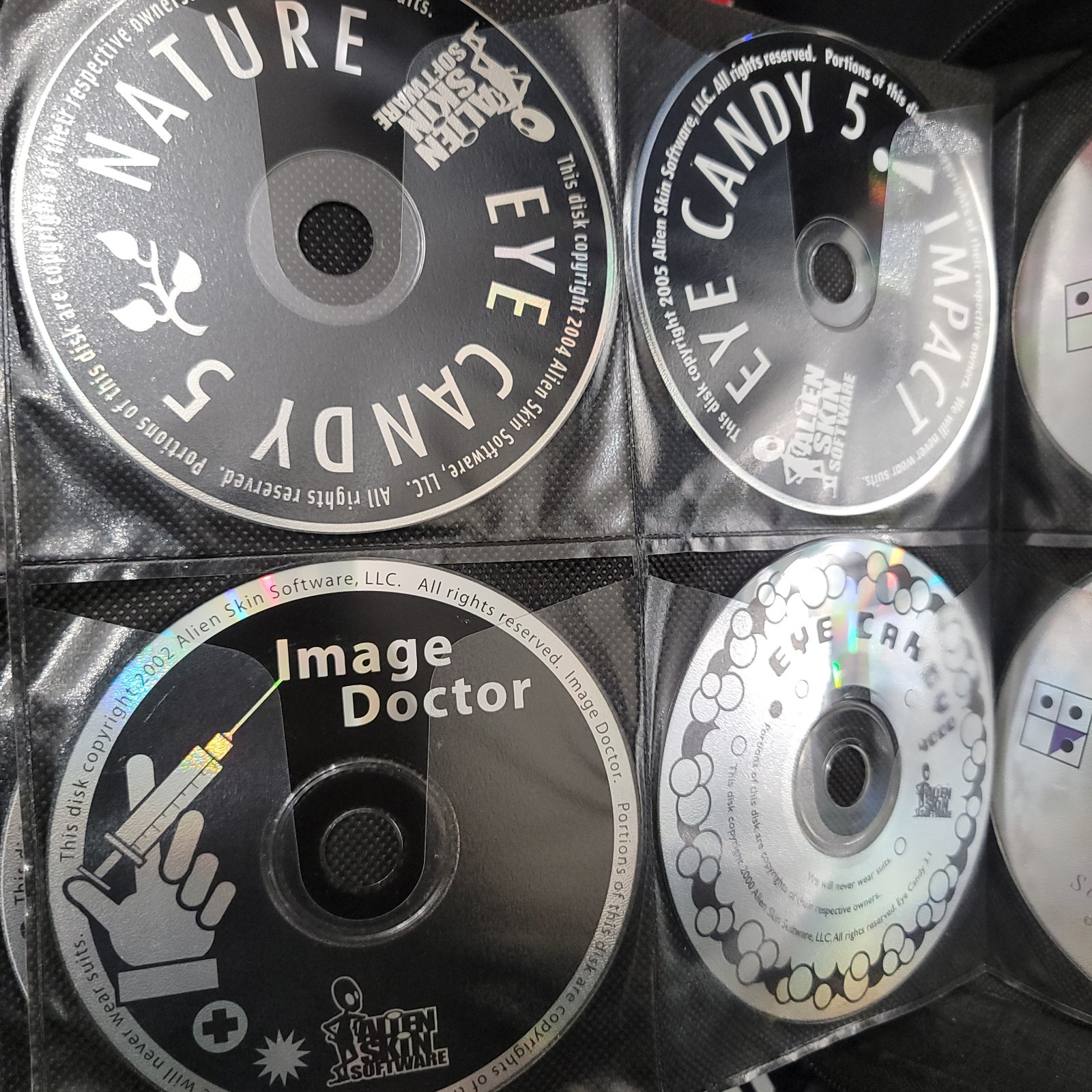 Alien Skin Software Eye Candy 5 4000 Bundle DISCS ONLY