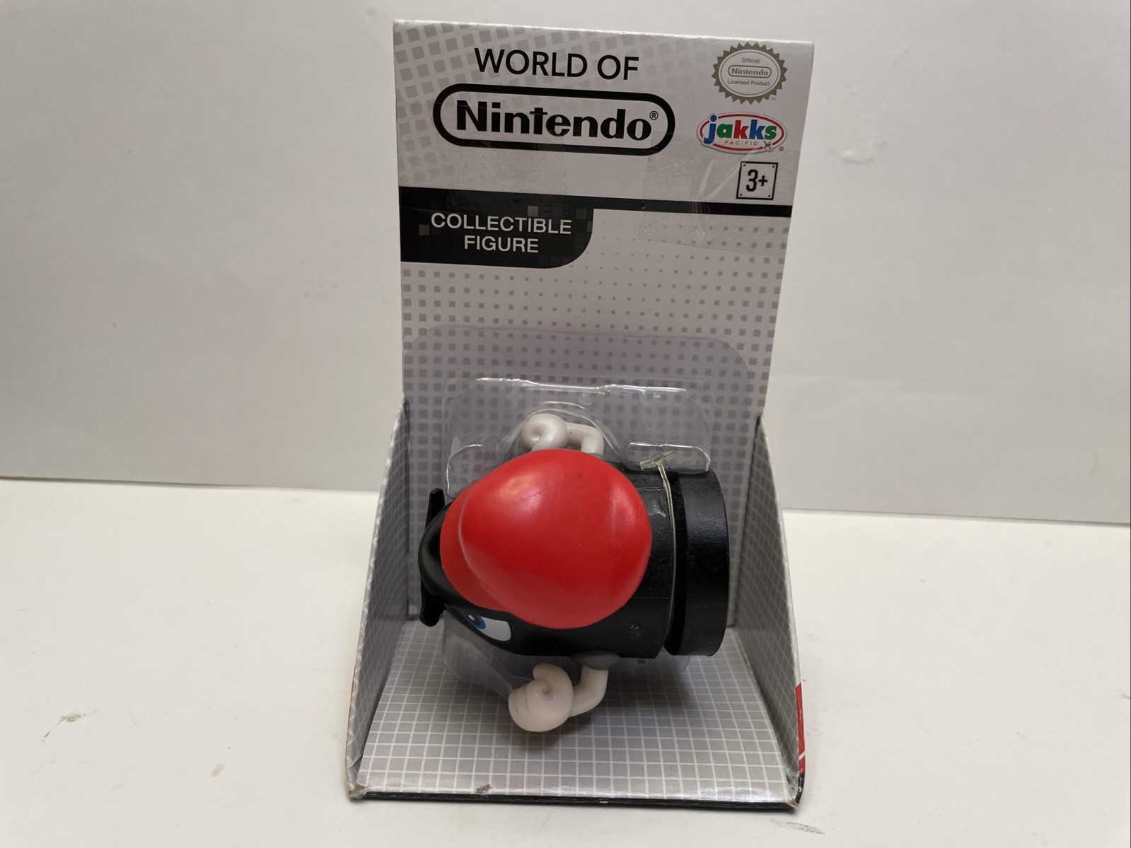 World of Nintendo Figure CAPTURED BULLET BILL Super Mario Jakks Pacific NEW Hat