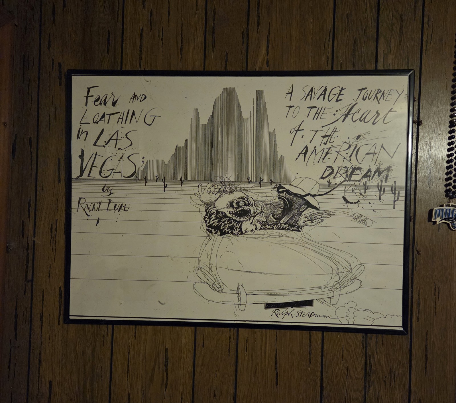 Fear and Loathing in Las Vegas Artwork