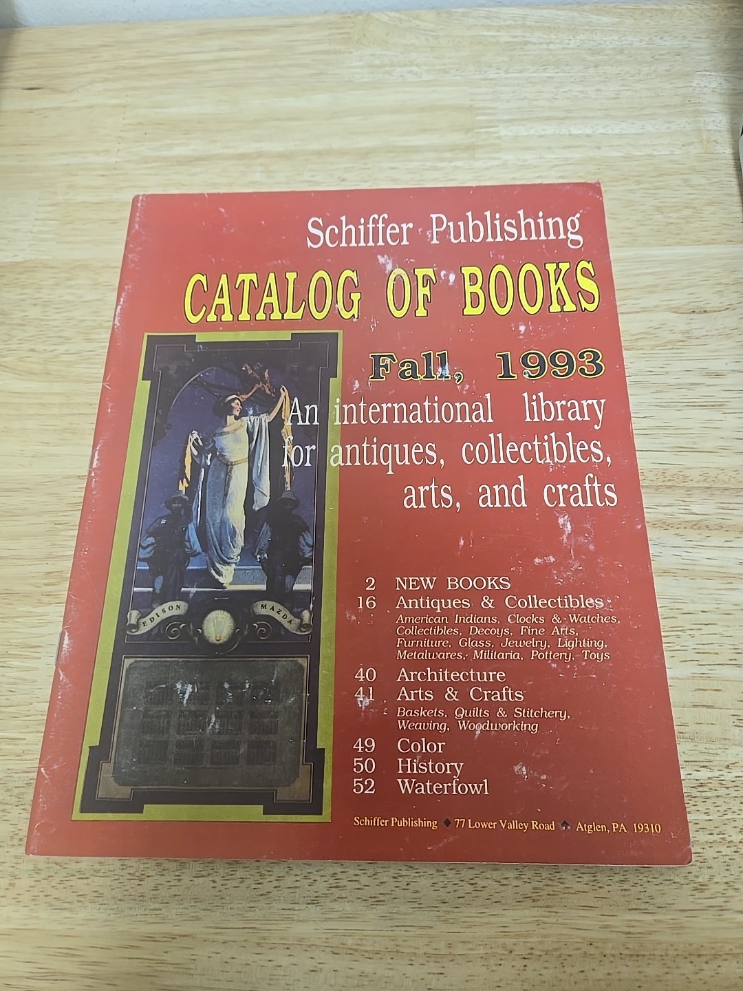 Schiffer Publishing Catalog Of Books Fall 1993