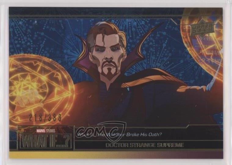2023 Marvel What If? Blue Possibilities 218/388 Doctor Strange Supreme #10 17id