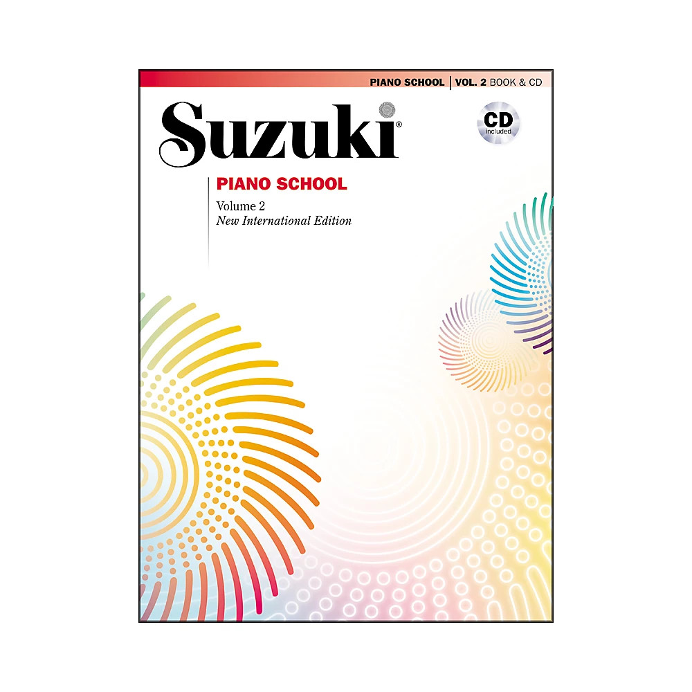 Suzuki Piano School New International Edition Piano Book and CD Volume 2