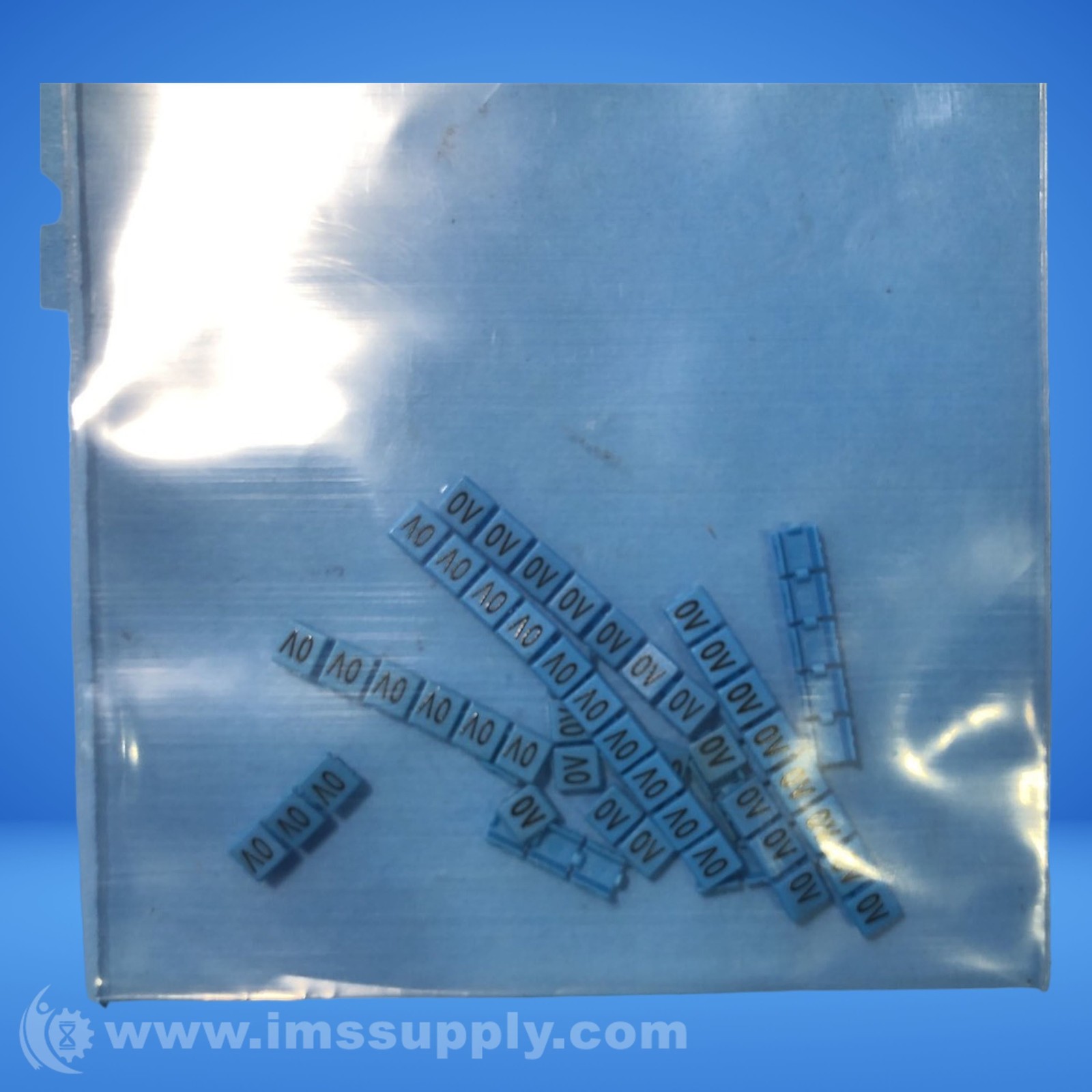 Beckhoff BZ1100 Blue 100 Contact Labels 5 X 5 mm 9756