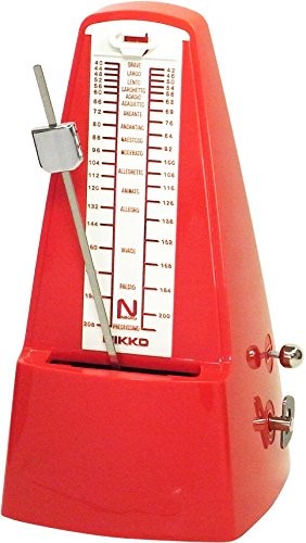 Nikko metronome Standard Brilliant Red 245