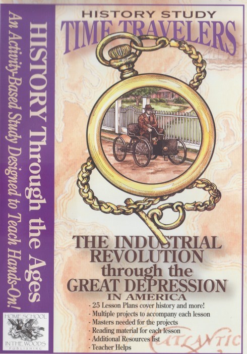 History Study Time Travelers: Industrial Revolution Great Depression PC MAC CD 