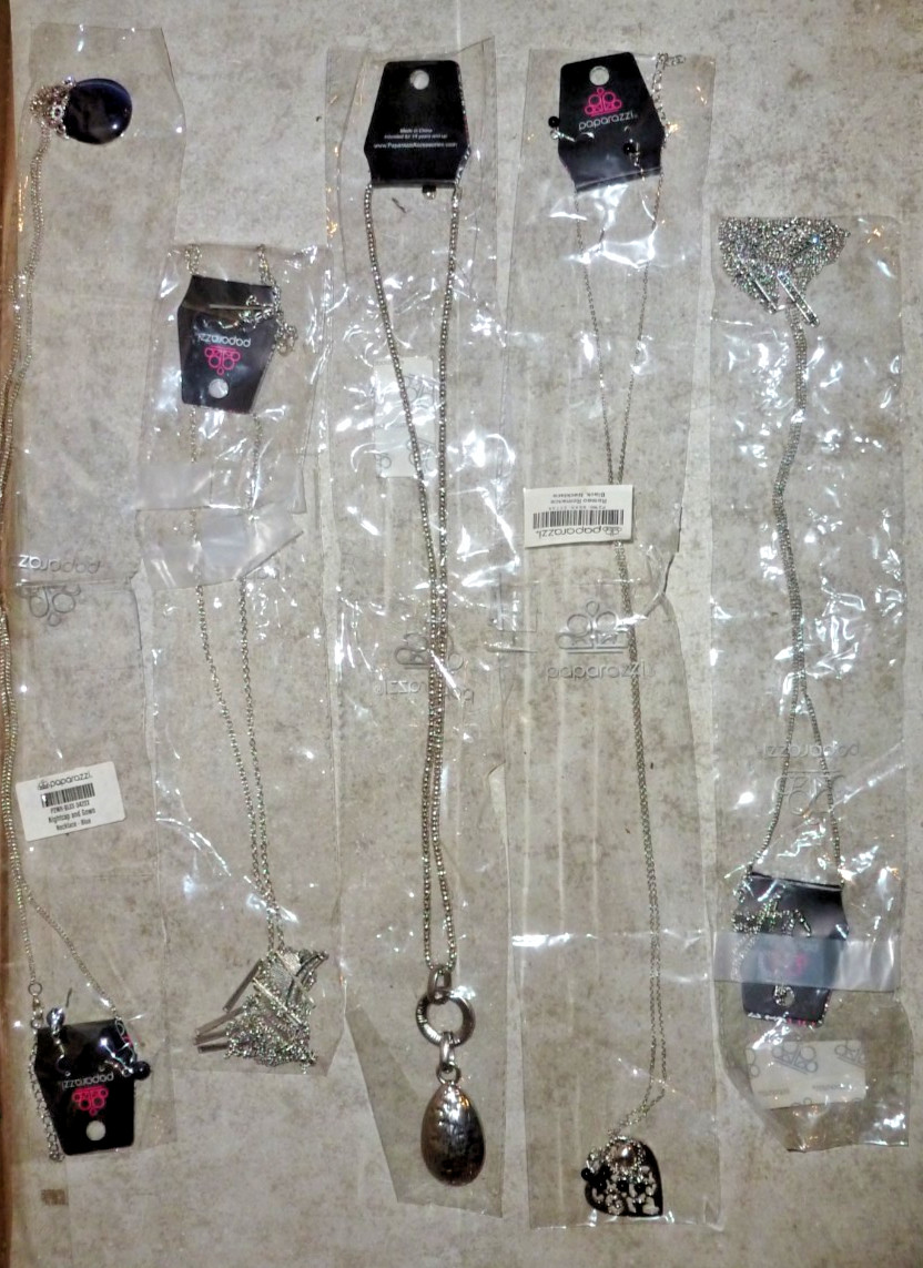 Paparazzi Fashion Jewelry Mixed Lot 5pc Necklaces Women (15) #####