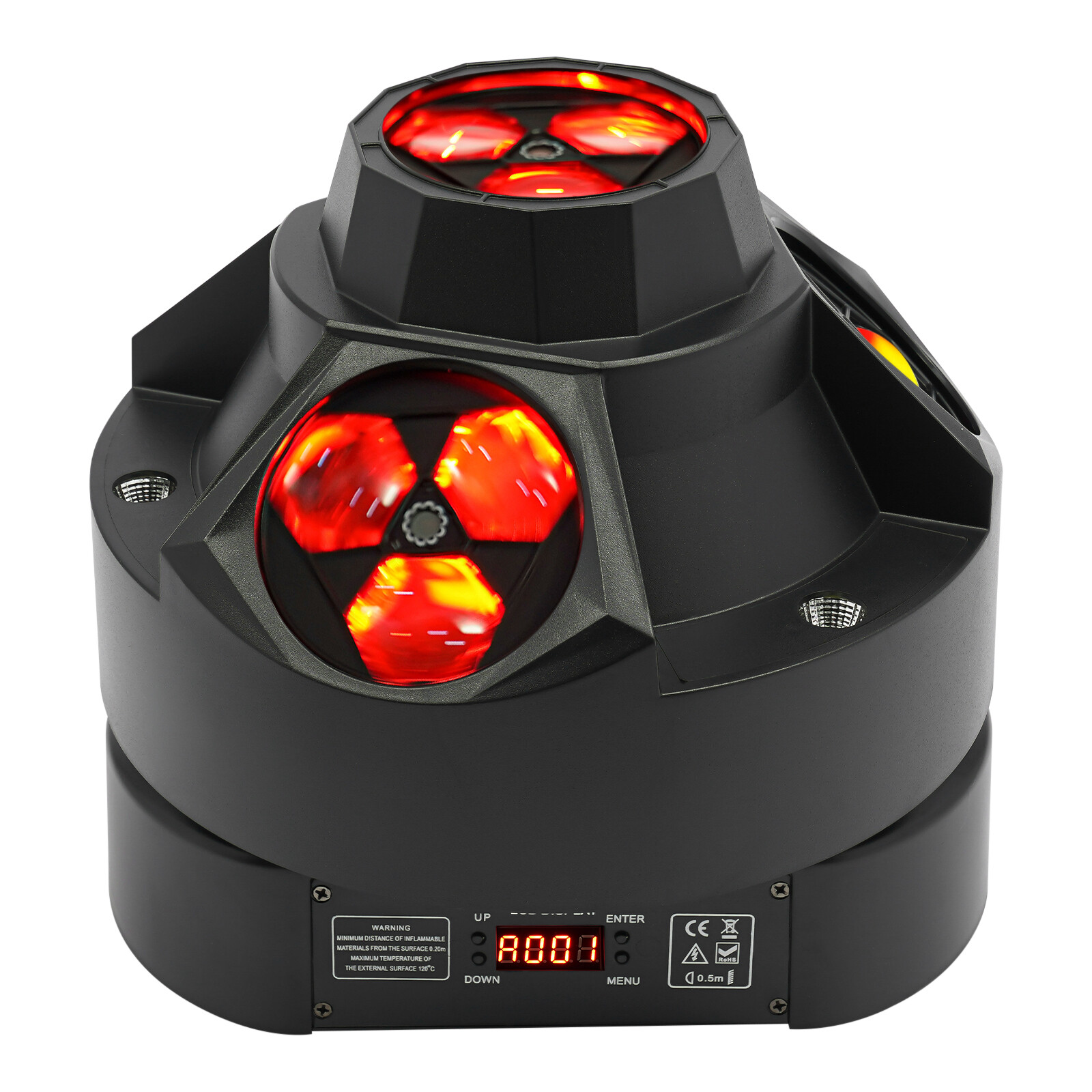 4- In-1 Stage Light Freestanding Party Stage Lighting Effects Lamp 200W LED RGBW