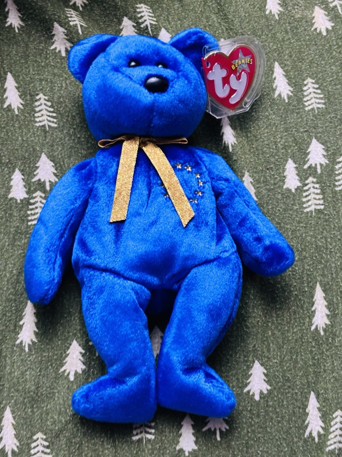 TY Beanie Baby - UNITY the Bear (Europe Exclusive) (8.5 inch) MWMTs Stuffed Toy