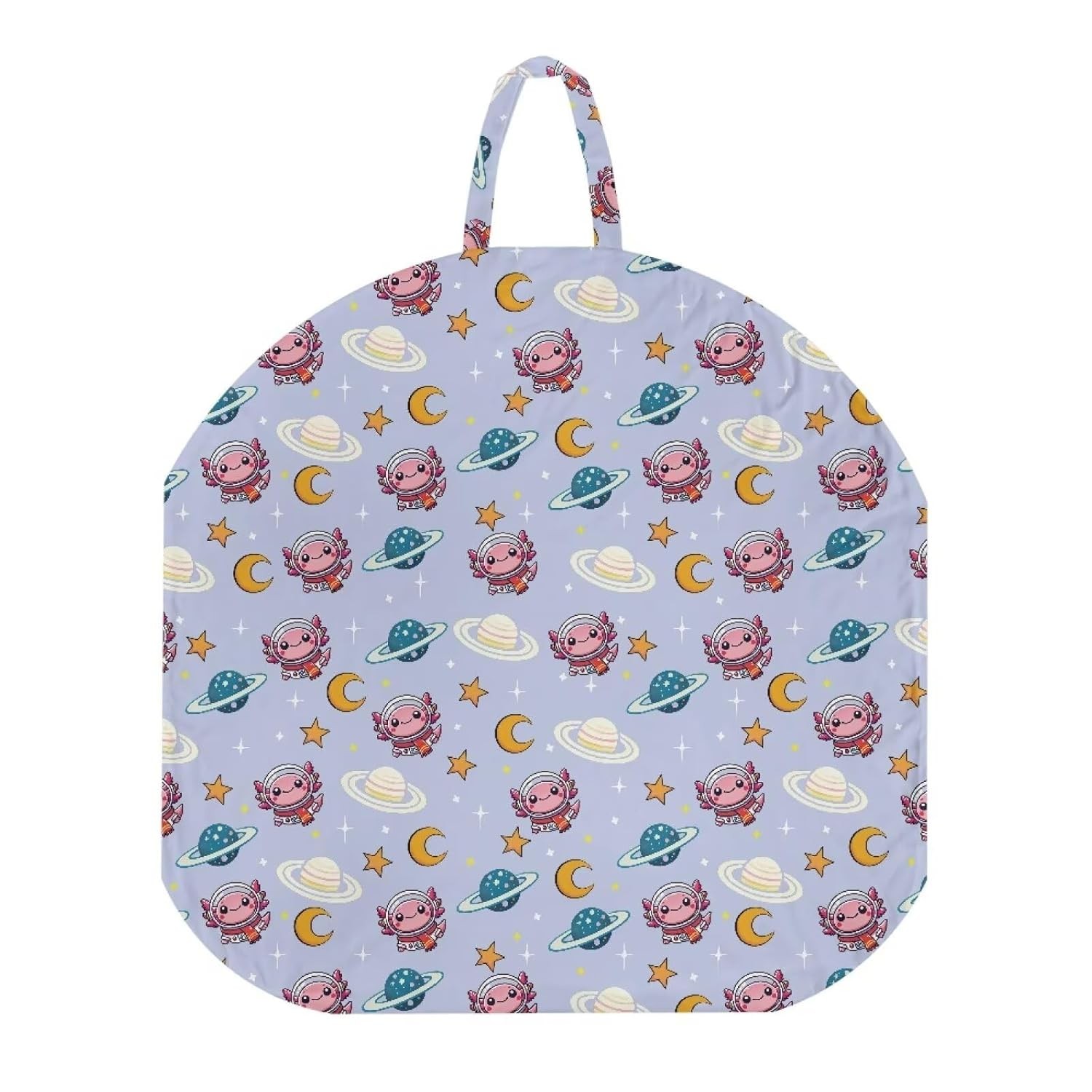 Soft Cotton Salamander Print Cover for Newborn Baby Lounger, Machine Washable