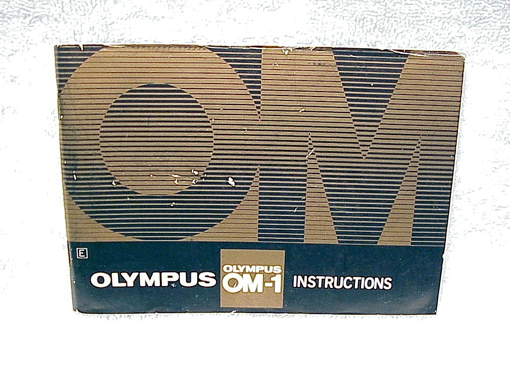 Olympus OM-1 Instructions | (5" x 7") Large Version | $9.30 |