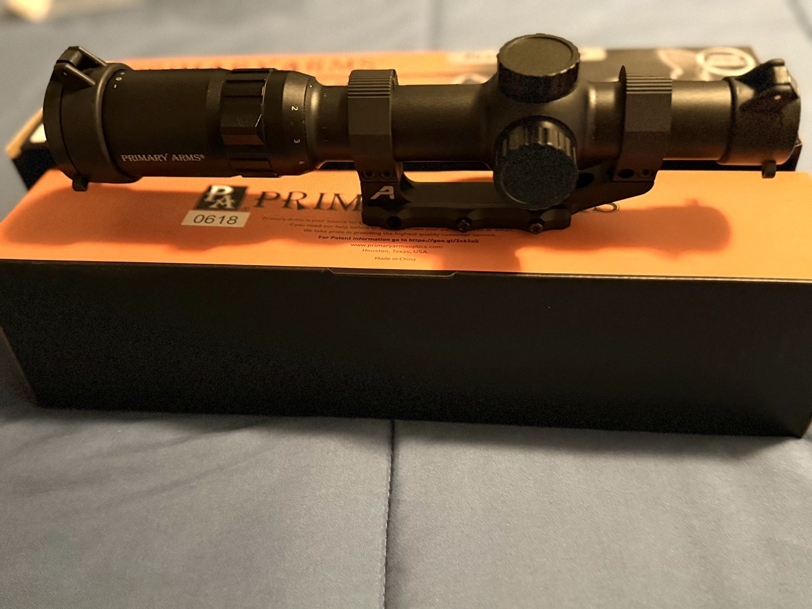 Primary Arms x 1-6x24mm FFP  Scope Illuminated ACSS-RAPTOR-5.56-.308