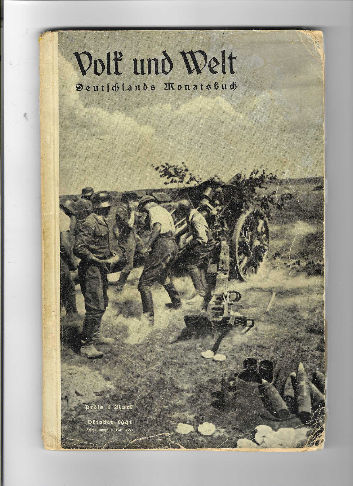 Volk und Welt Deutjhlands Monatsbud 1941 second war book in German language
