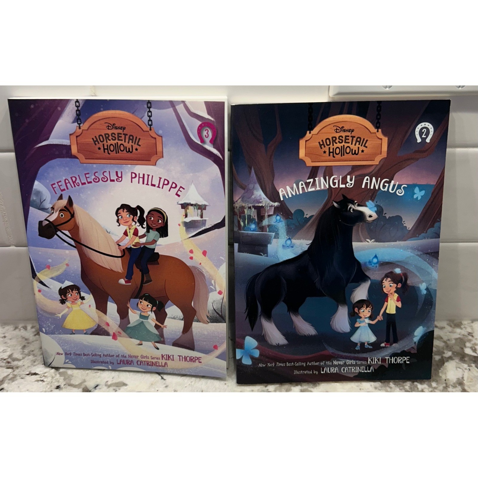 Disney Horsetail Hollow Books Fearlessly Philippe Amazingly Angus Kiki Thorpe