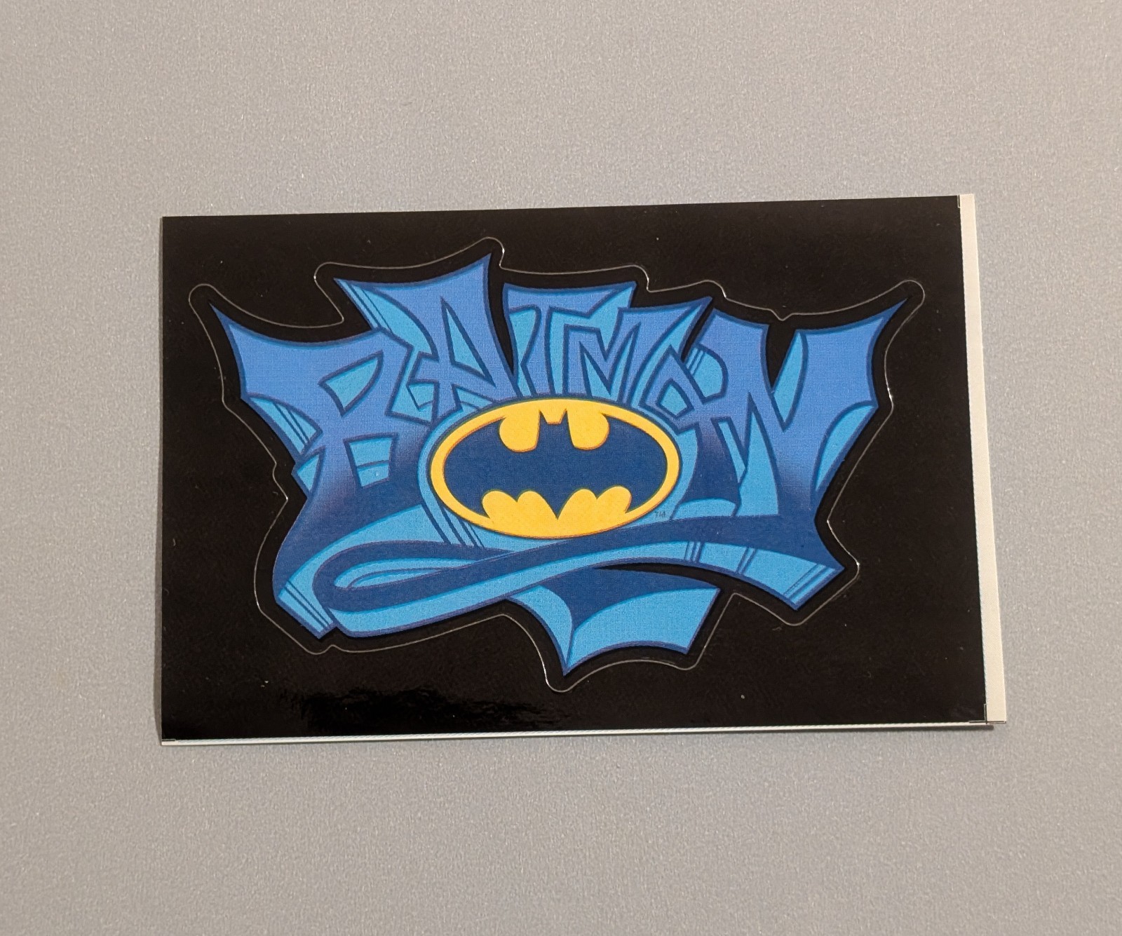 Batman Logo Vending Sticker - DC Series 3 - Comic Superhero Bat Signal Graffiti 